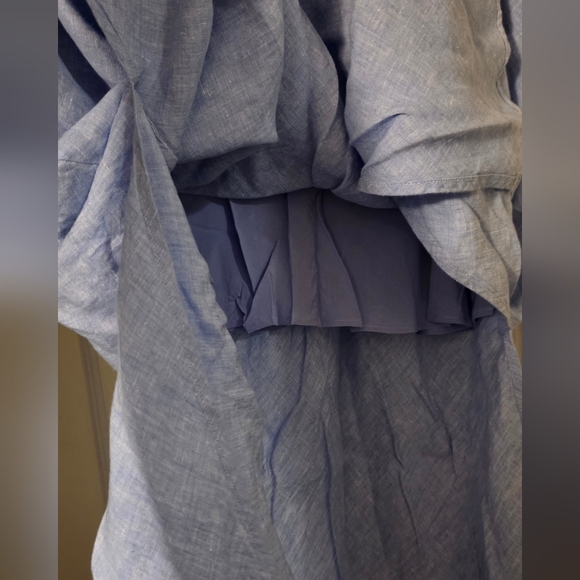 J. Crew Blue Maxi A-Line Skirt Resort Wear - Picture 4 of 7